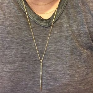 Mira layered baublebar necklace